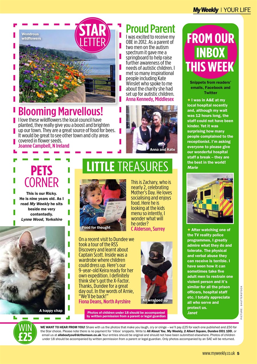 My Weekly Preview Pages