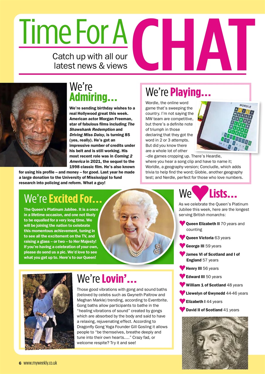 My Weekly Preview Pages