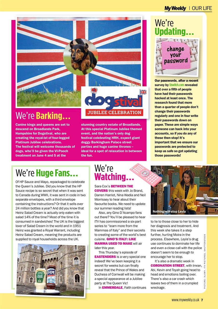 My Weekly Preview Pages