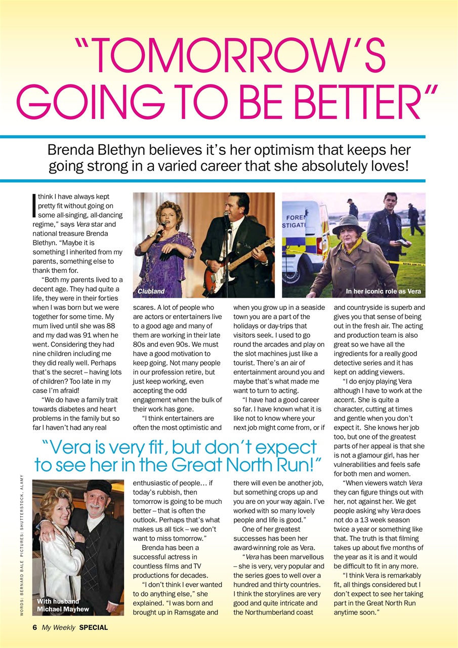 My Weekly Special Preview Pages