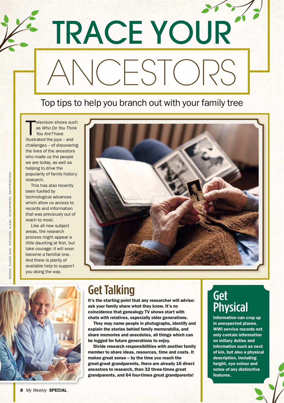 My Weekly Special Preview Pages