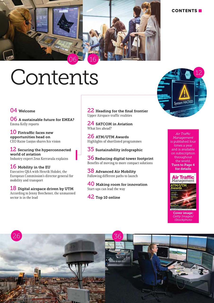 Air Traffic Management Preview Pages