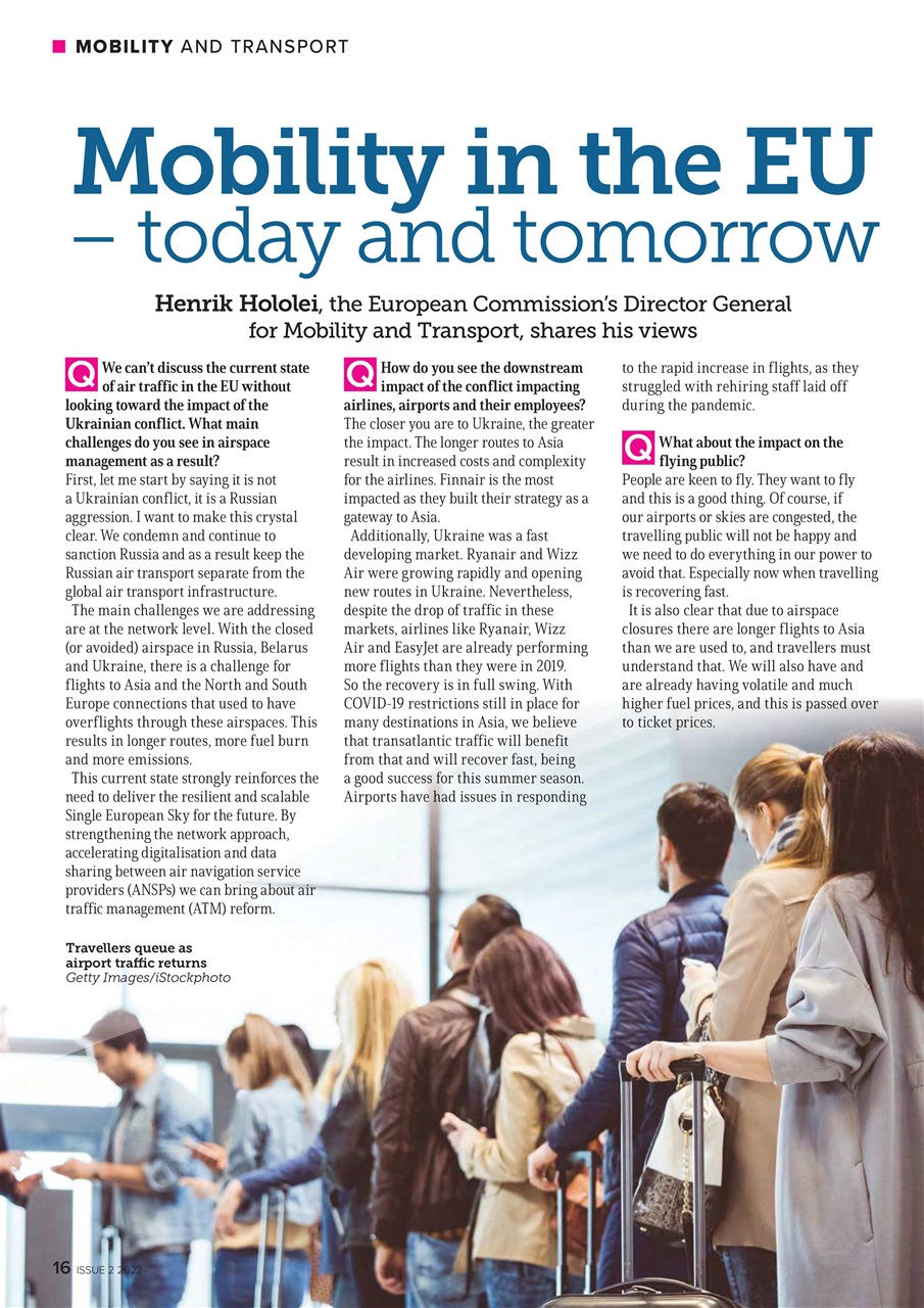 Air Traffic Management Preview Pages