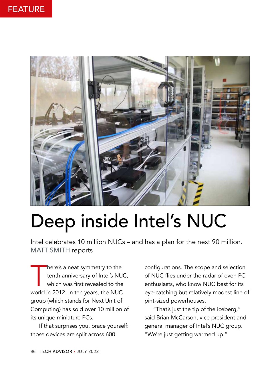 Tech Advisor Preview Pages