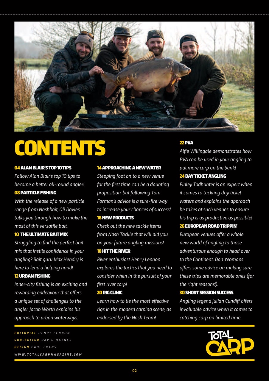 Total Carp Preview Pages