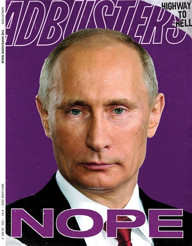 Adbusters issue AB 161: The Dark-vs-Light Issue