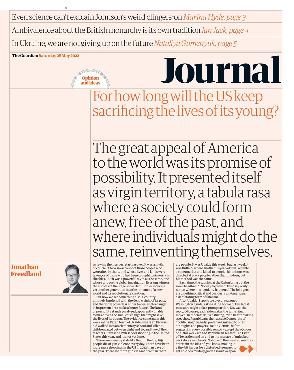 The Guardian Newspaper Preview Pages