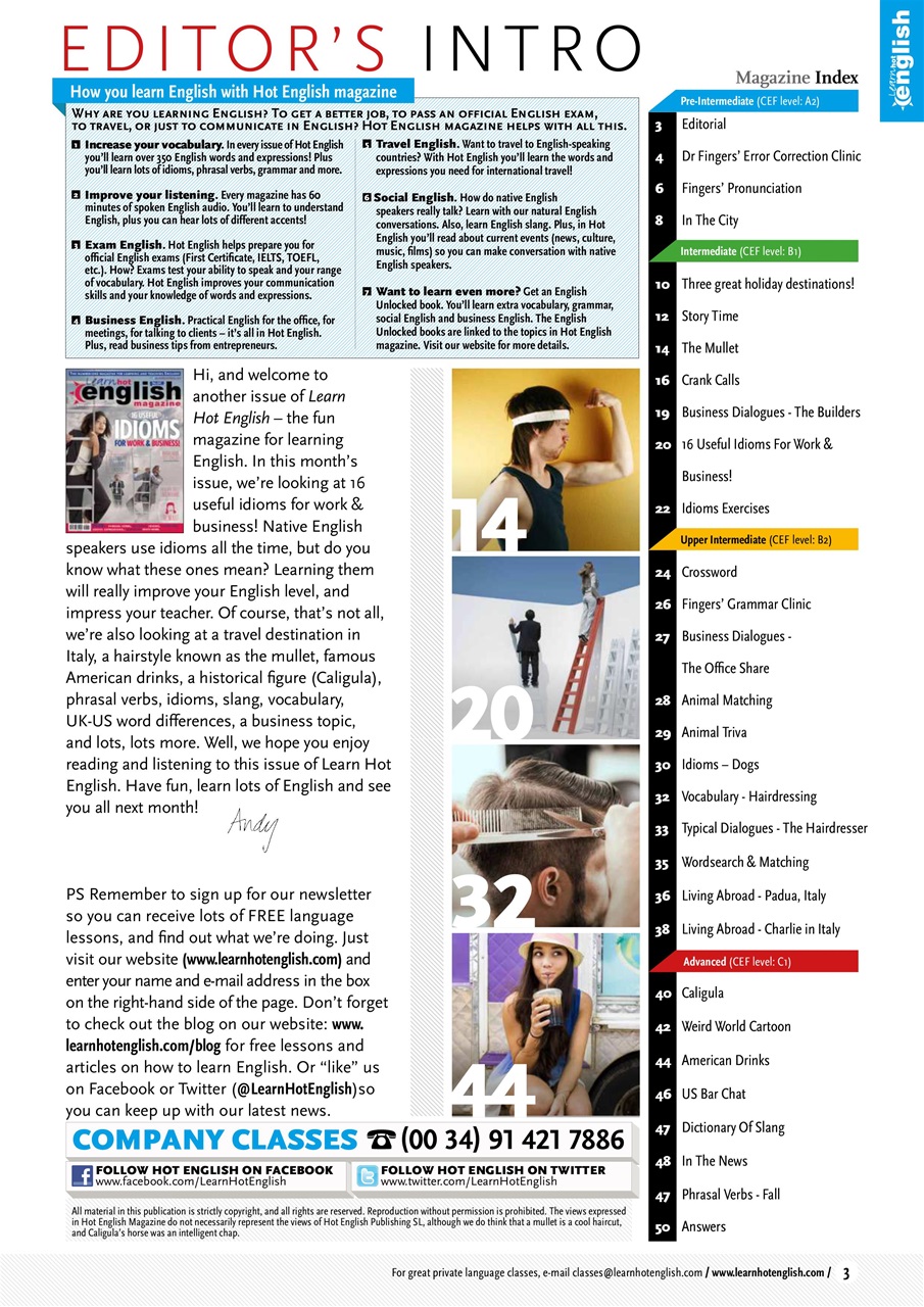 Learn Hot English Preview Pages