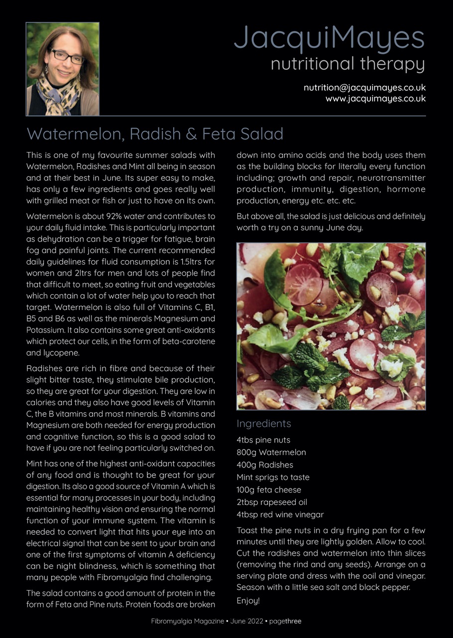 Fibromyalgia Magazine Preview Pages