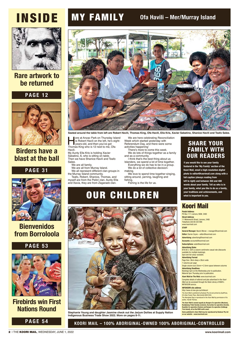 Koori Mail Preview Pages