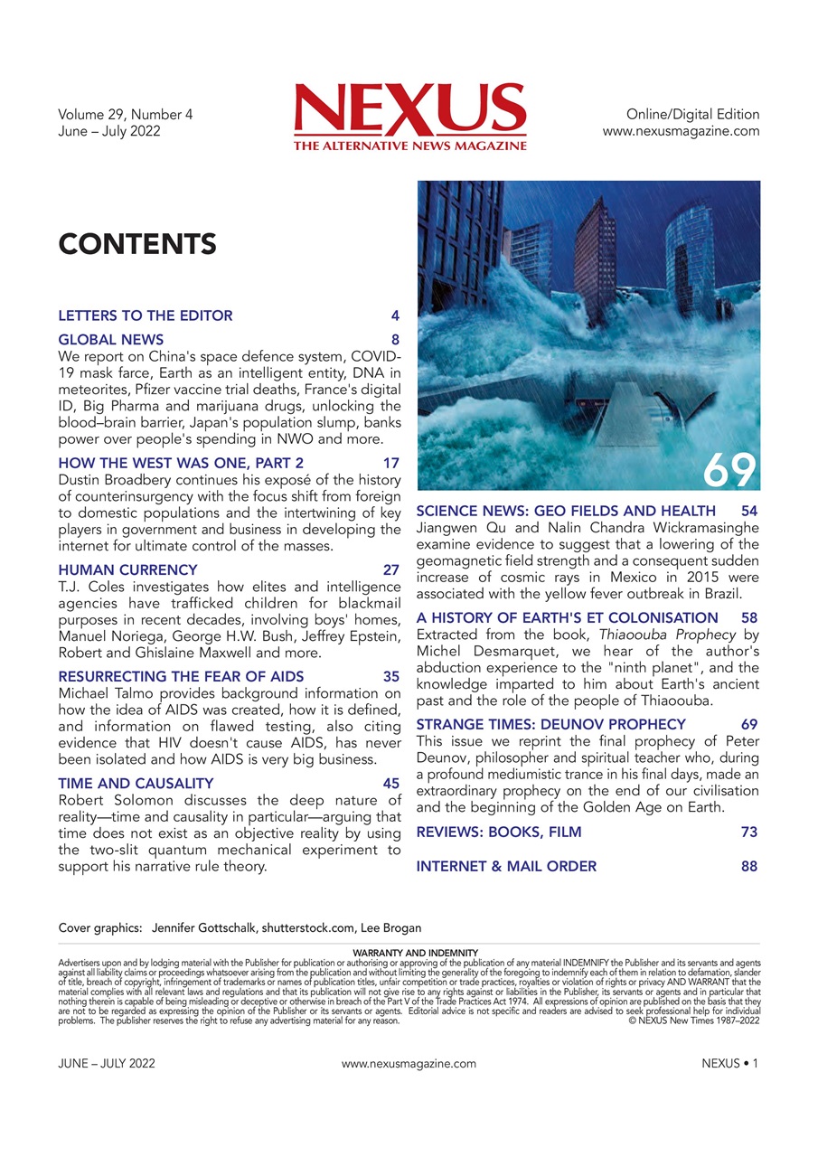 Nexus Magazine Preview Pages