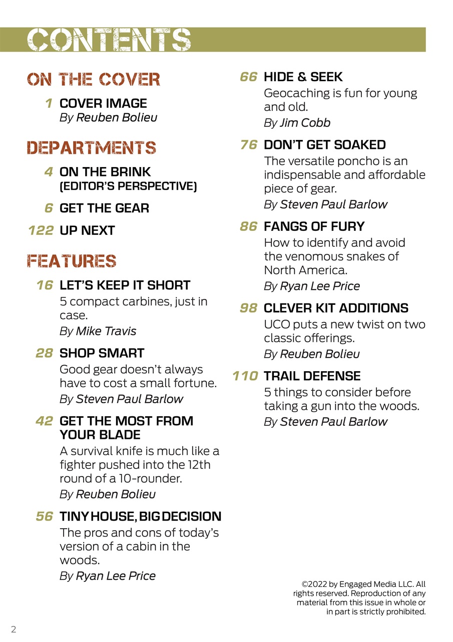 American Outdoor Guide: Boundless Preview Pages