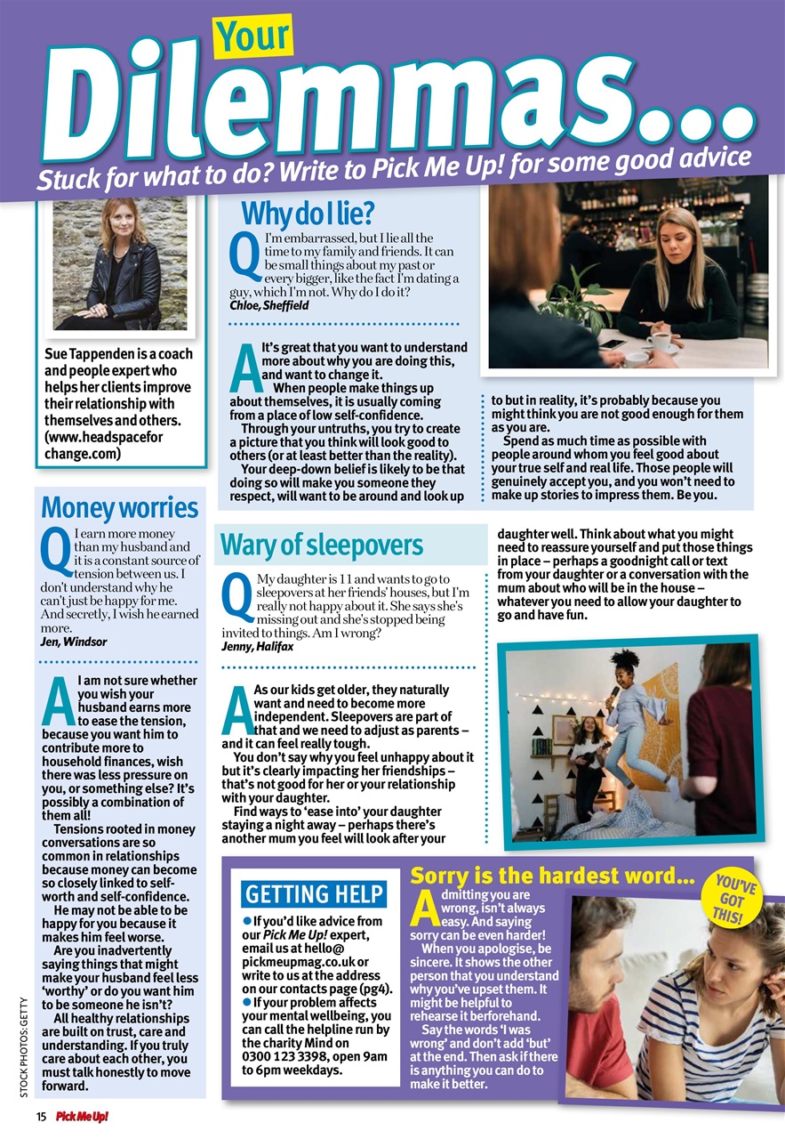 Pick Me Up Preview Pages