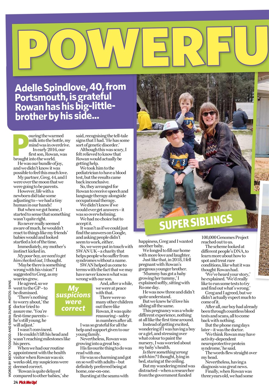 Pick Me Up Preview Pages