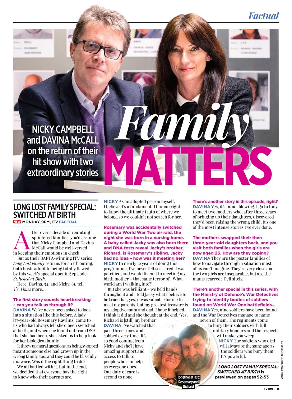 TV Times Preview Pages