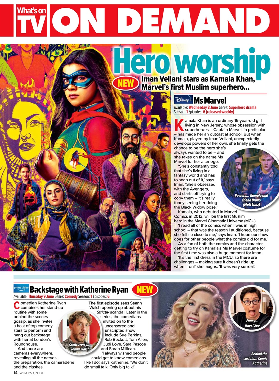 What's on TV Preview Pages