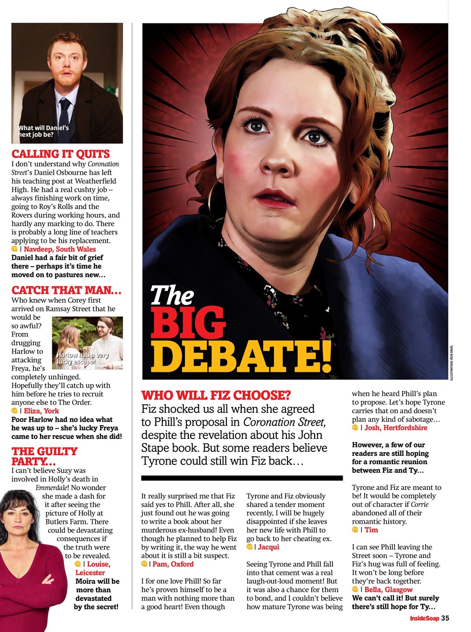Inside Soap Preview Pages