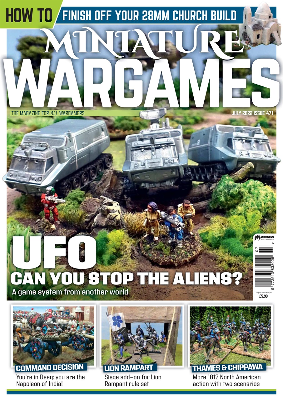 Miniature Wargames Preview Pages