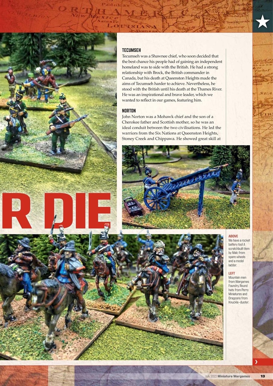 Miniature Wargames Preview Pages