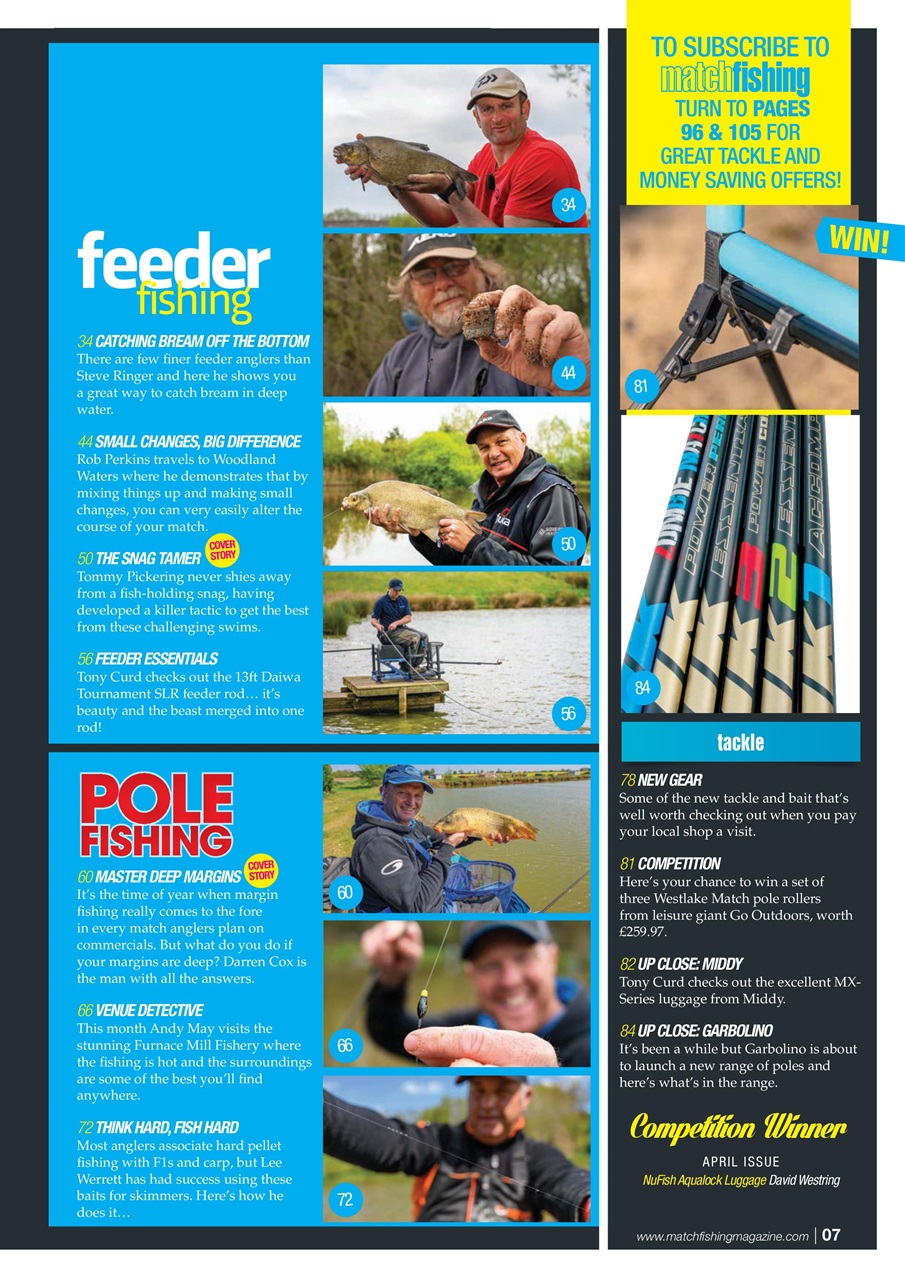 Match Fishing Preview Pages