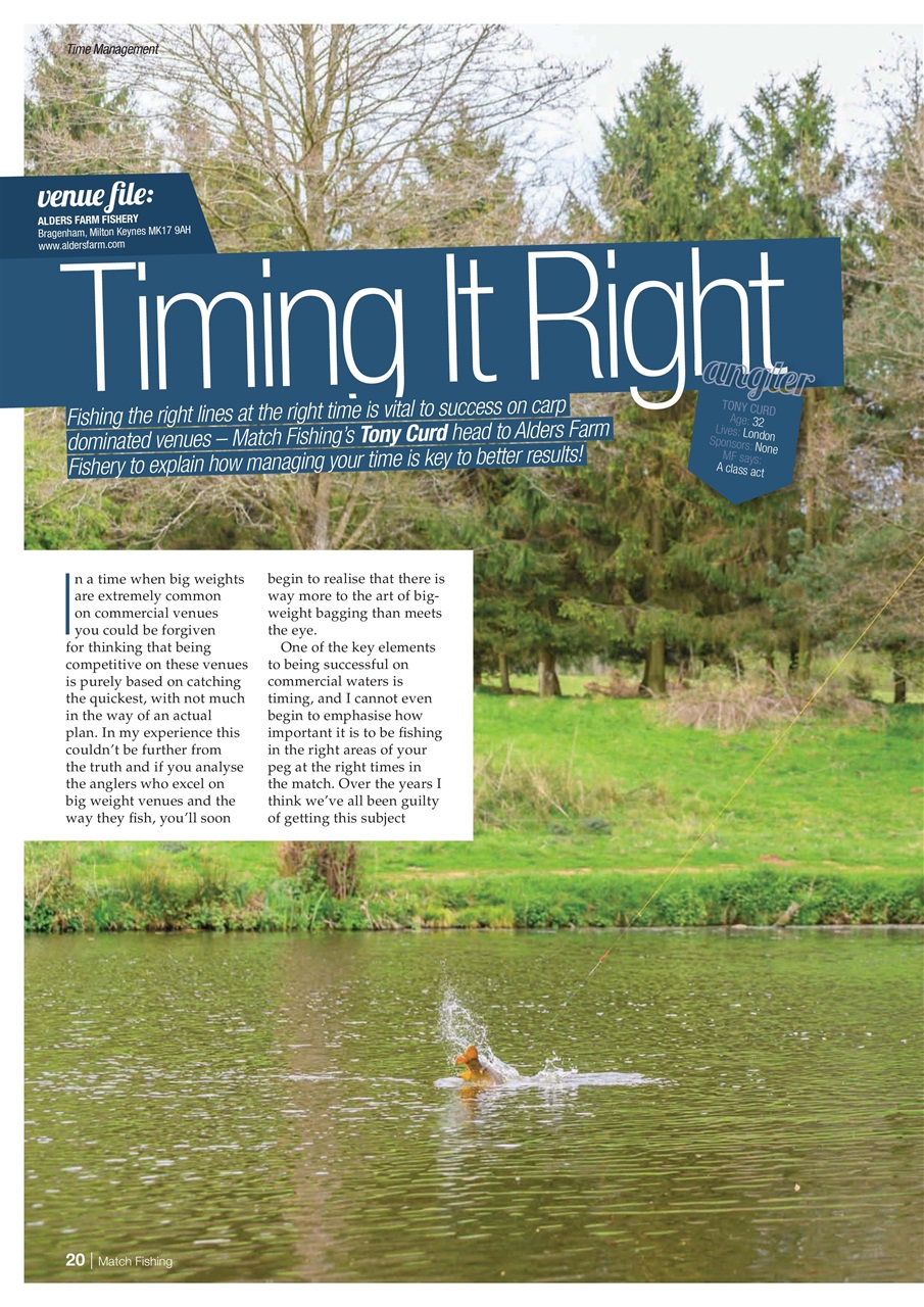 Match Fishing Preview Pages