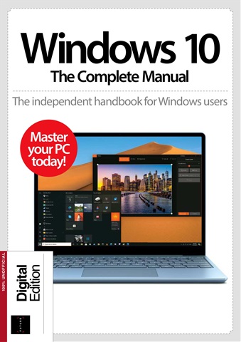 Complete Manual Bookazine issue Windows 10 The Complete Manual Sixteenth Edition