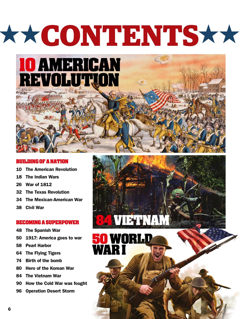 History of War Bookazine Preview Pages
