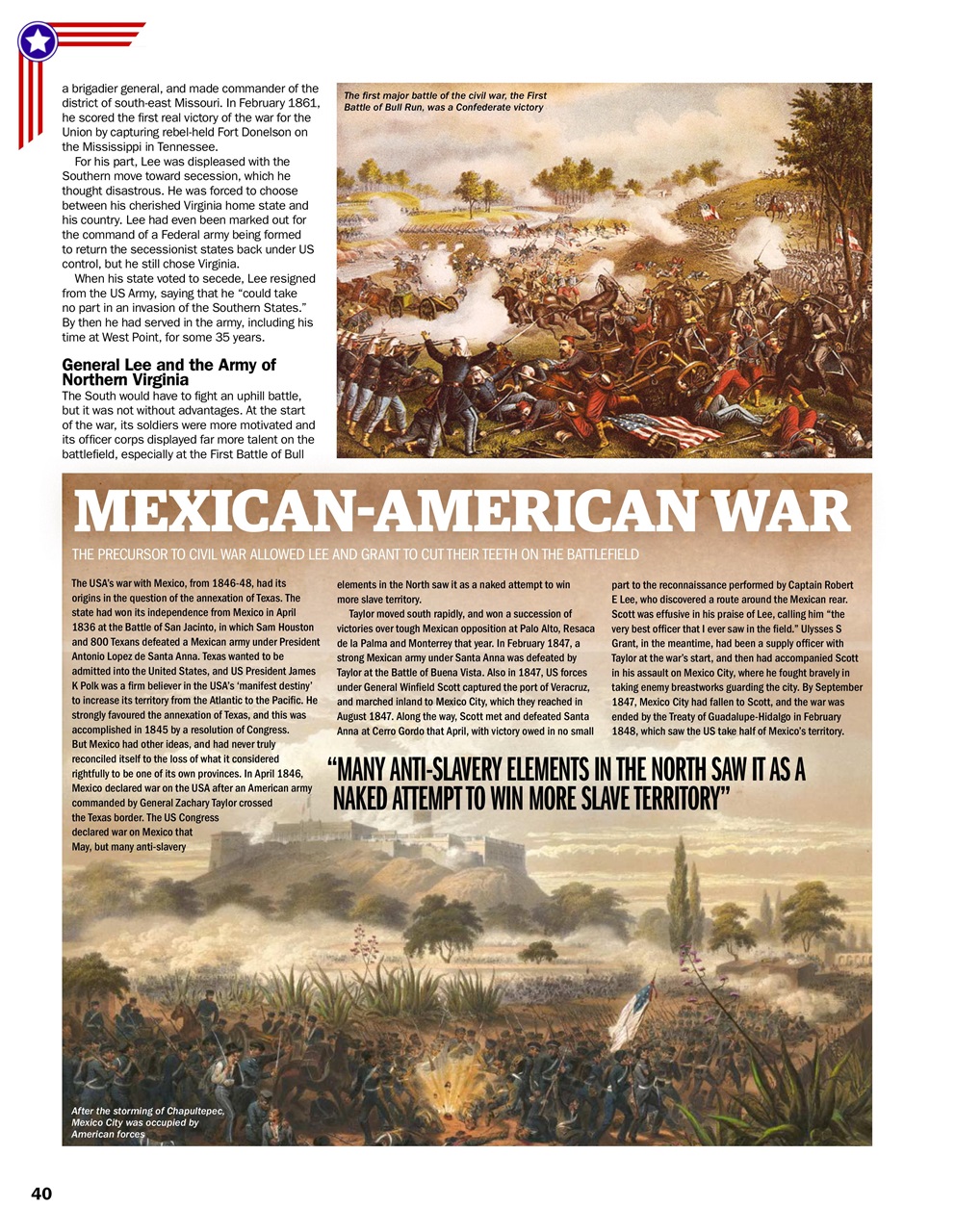 History of War Bookazine Preview Pages