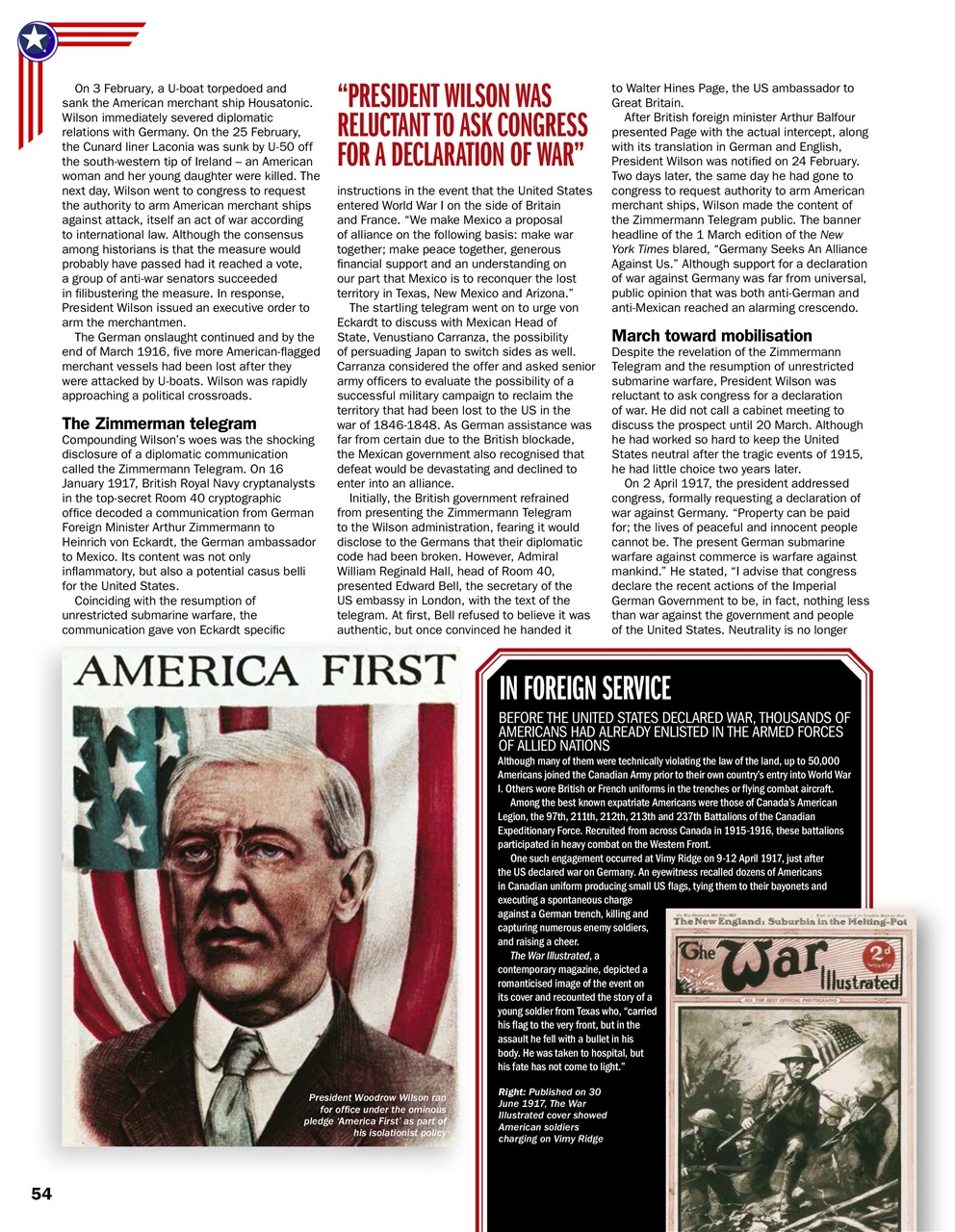 History of War Bookazine Preview Pages
