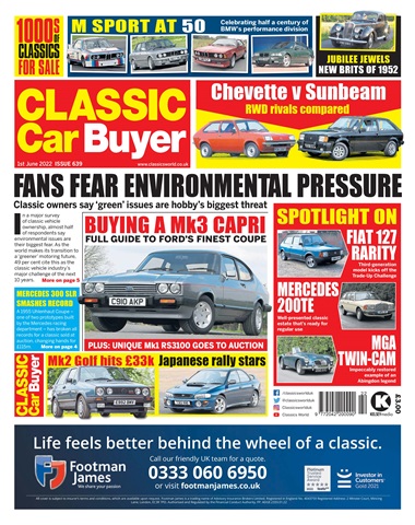 Classic Car Buyer issue June 1- 2022