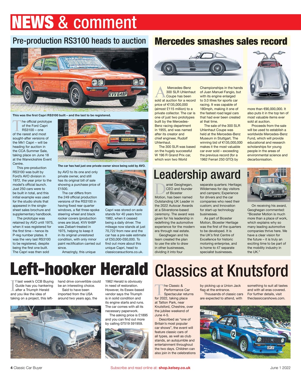 Classic Car Buyer Preview Pages