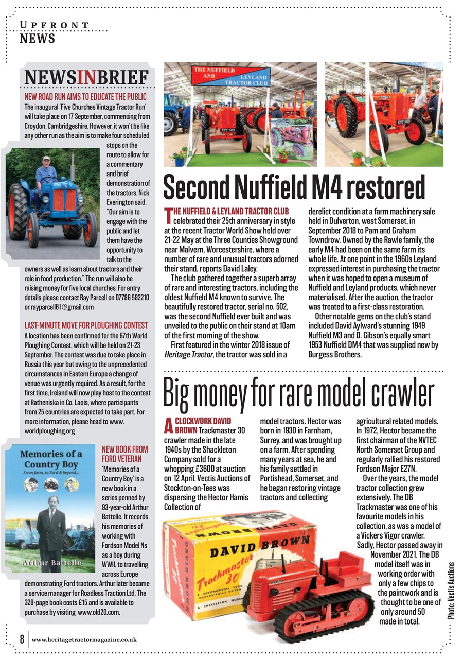 Classic Tractor Preview Pages
