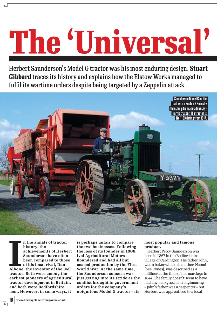 Classic Tractor Preview Pages