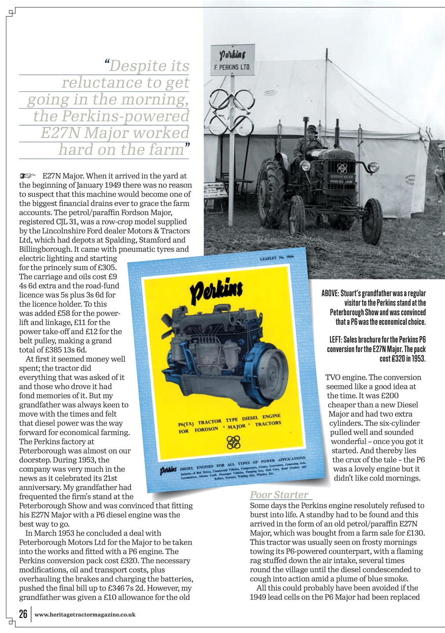 Classic Tractor Preview Pages