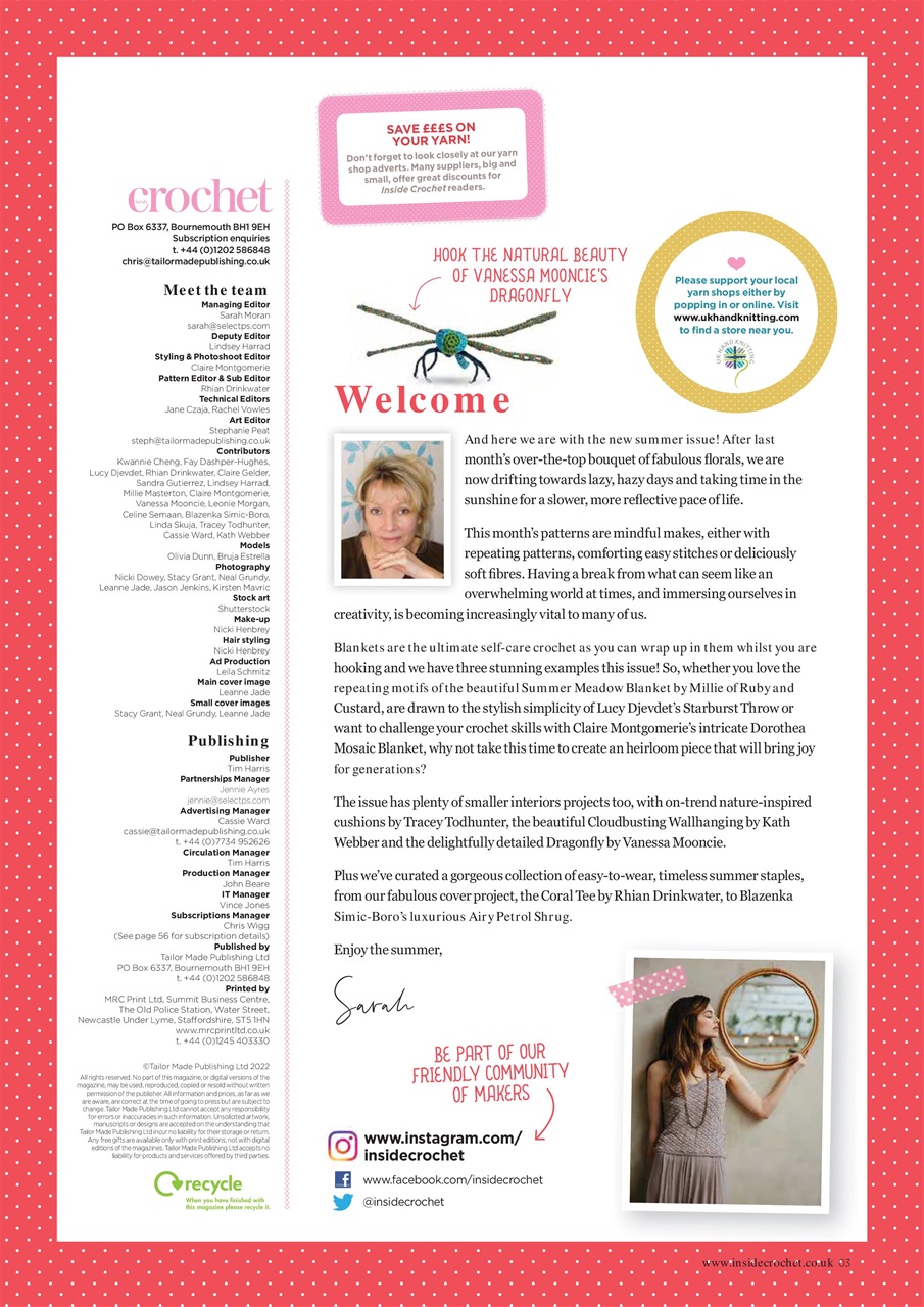 Inside Crochet Preview Pages