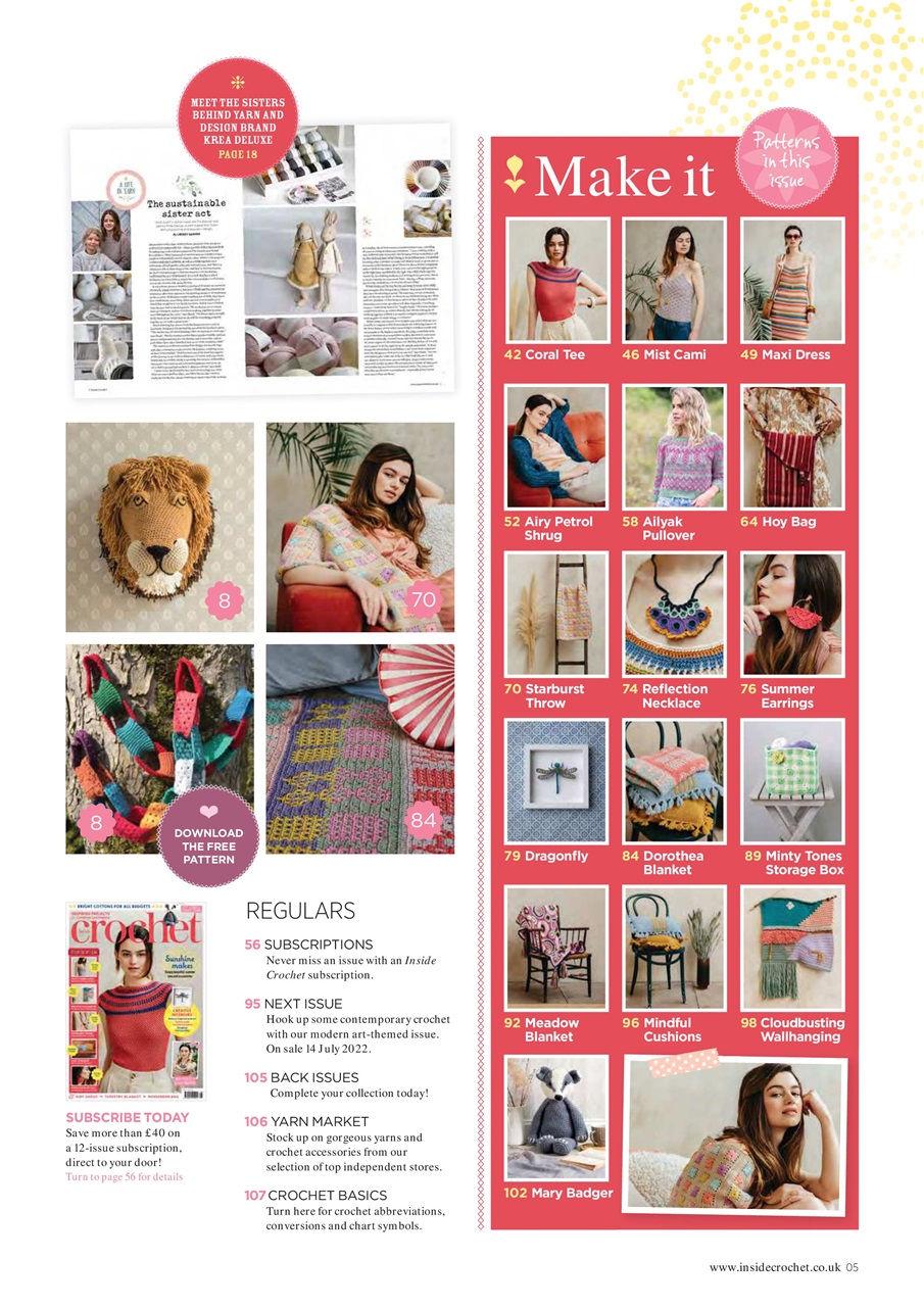 Inside Crochet Preview Pages