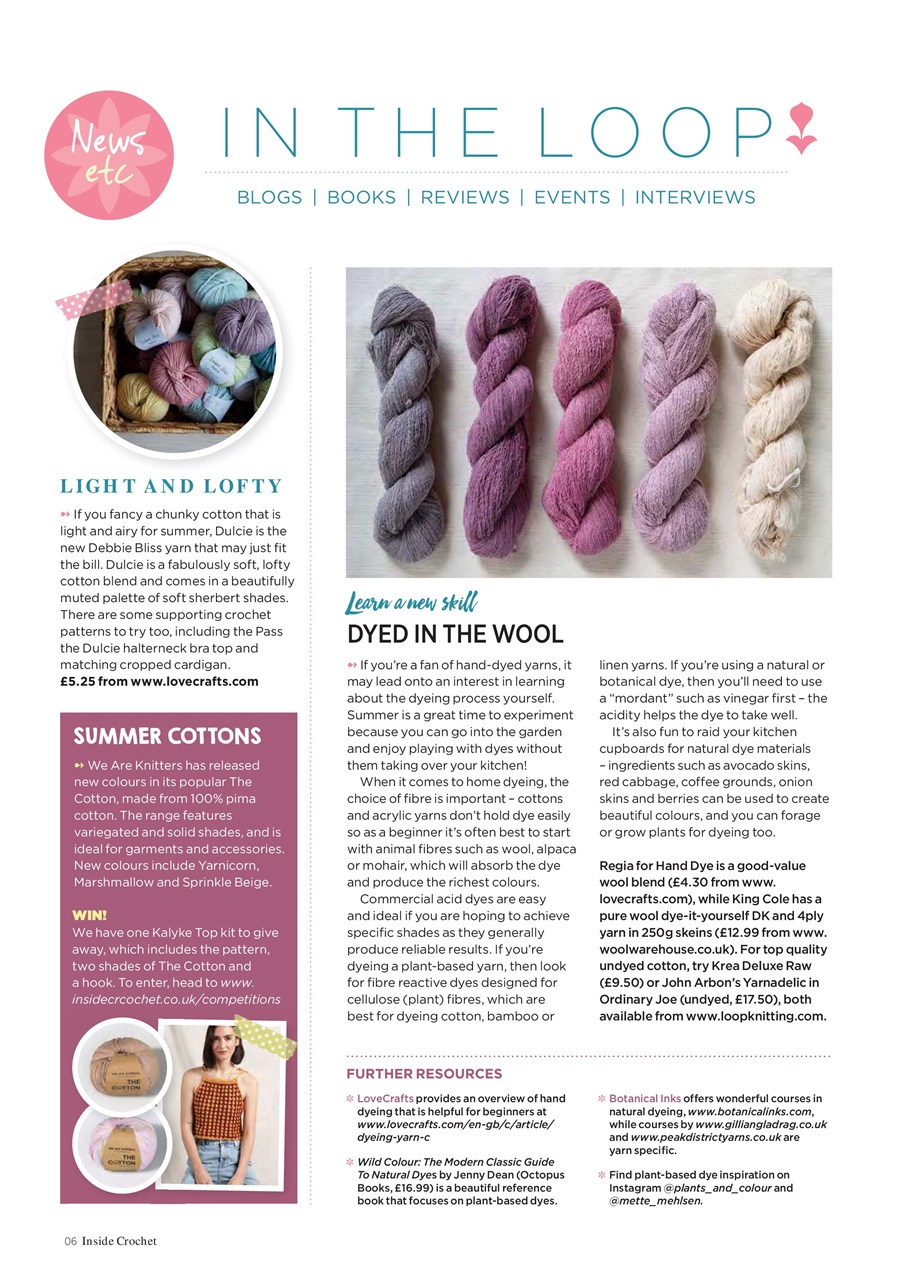 Inside Crochet Preview Pages