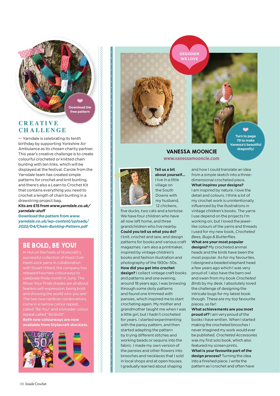 Inside Crochet Preview Pages