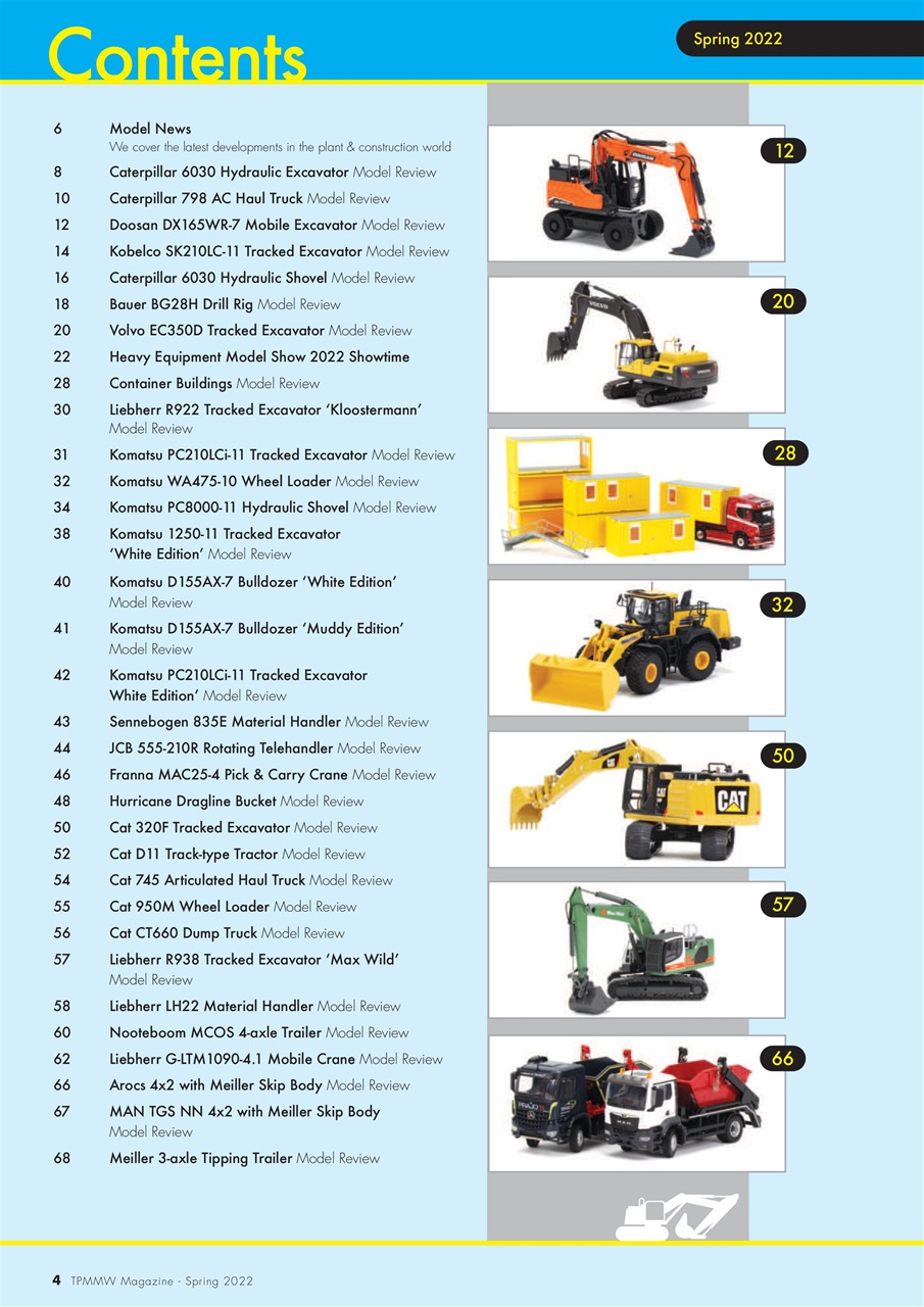 Truck, Plant & Machinery Model World Preview Pages