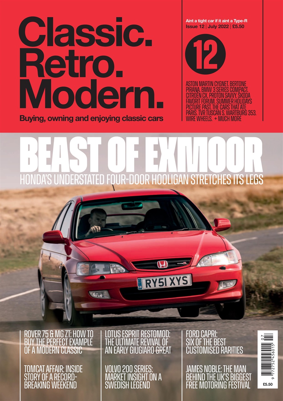 Classic Retro Modern Magazine Preview Pages