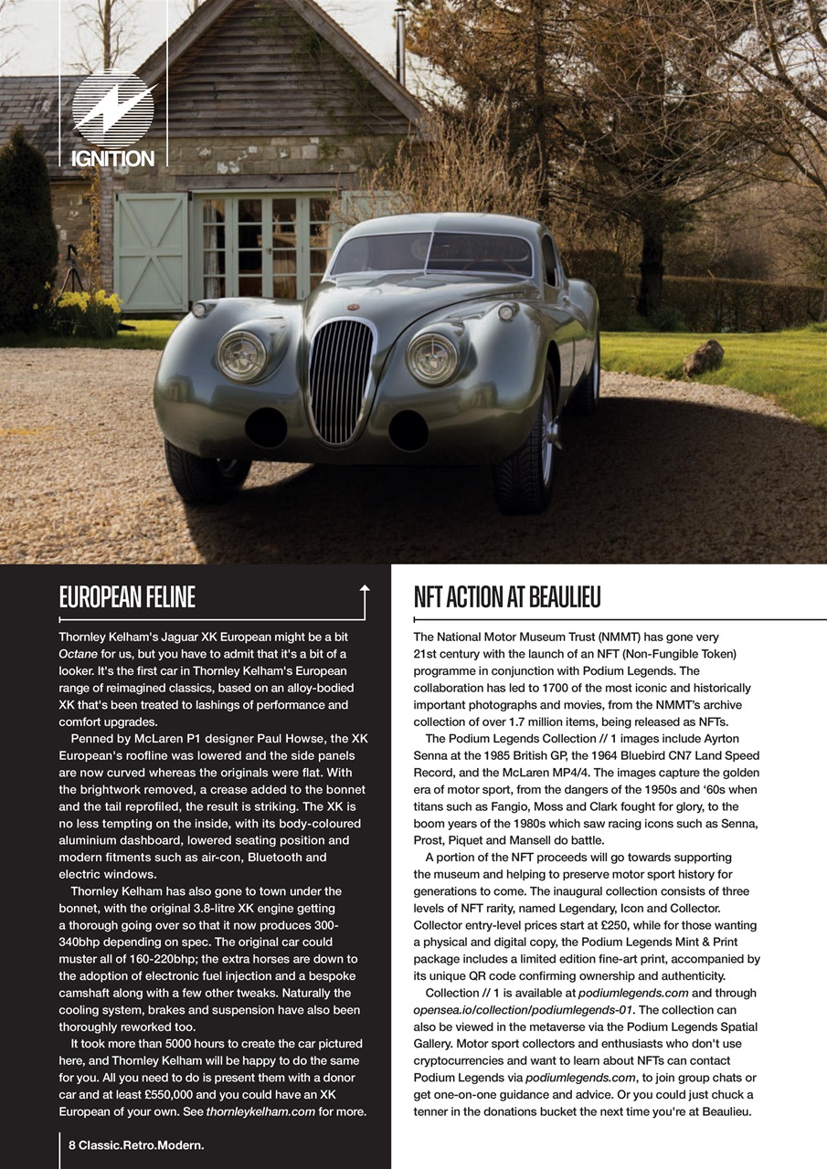Classic Retro Modern Magazine Preview Pages