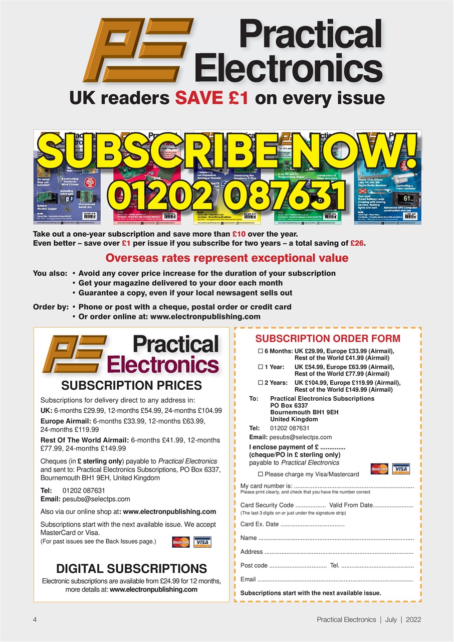 Practical Electronics Preview Pages