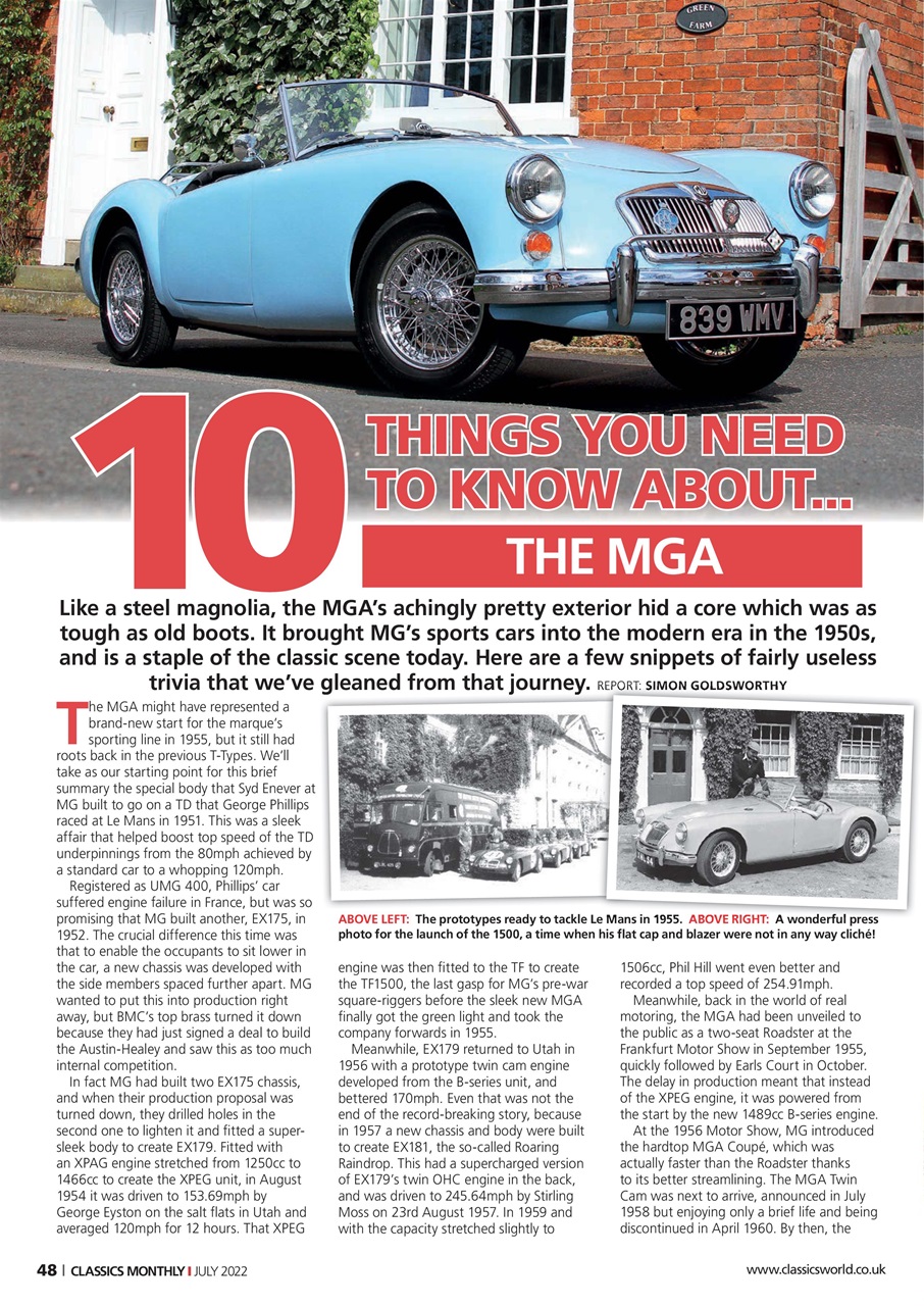 Classics World Preview Pages