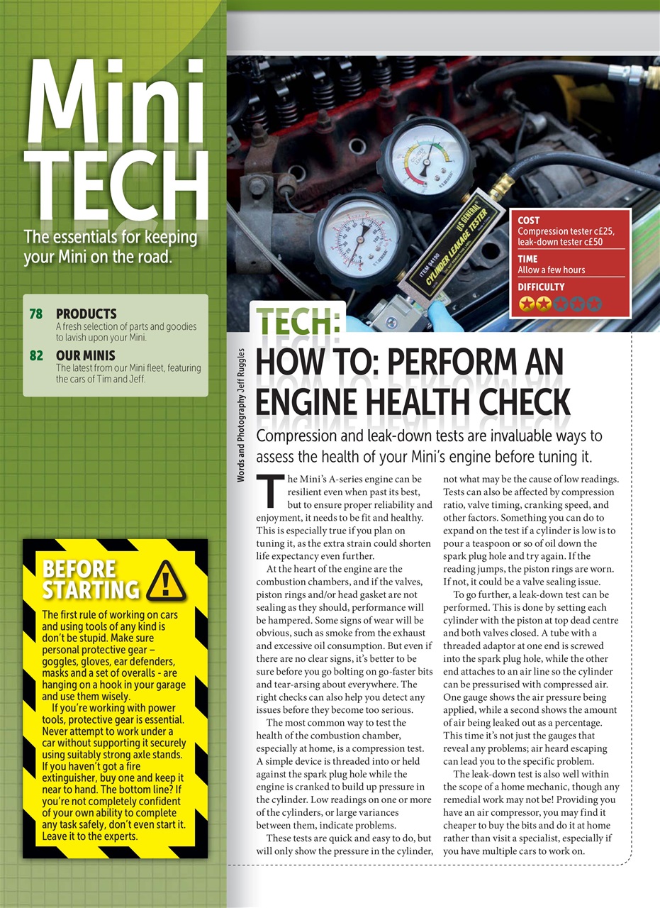 Mini Magazine Preview Pages