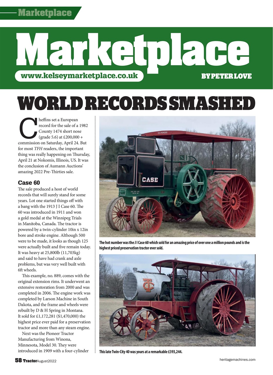 Tractor & Farming Heritage Magazine Preview Pages