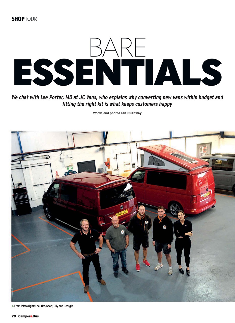 VW Camper Preview Pages