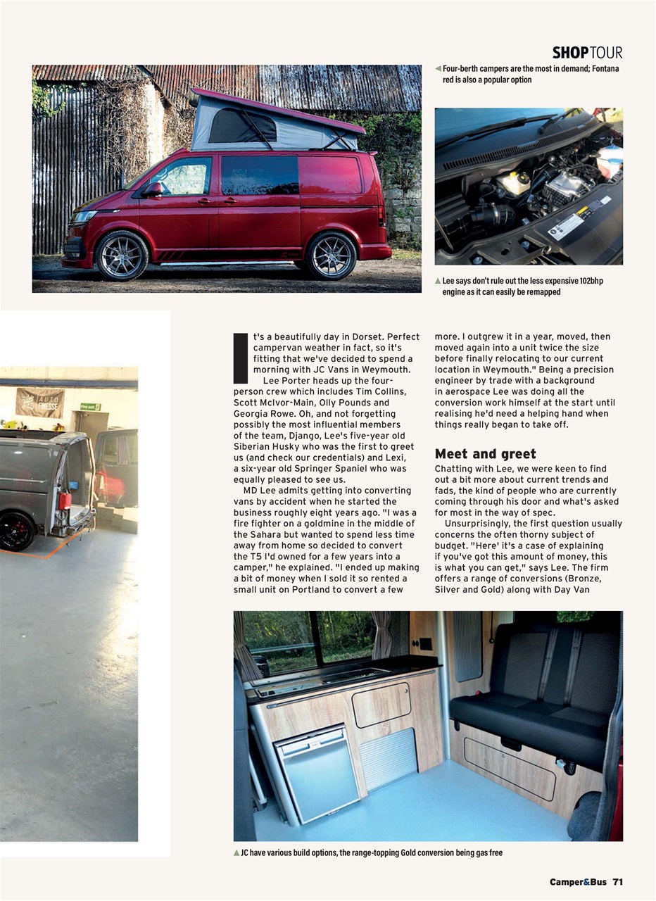 VW Camper Preview Pages