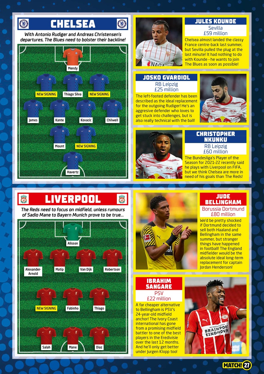 Match Preview Pages
