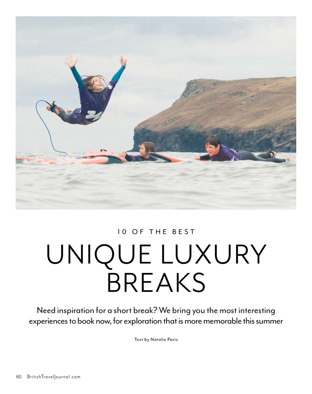 British Travel Journal Preview Pages