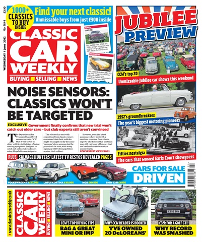 Classic Car Weekly issue 01-Jun-22